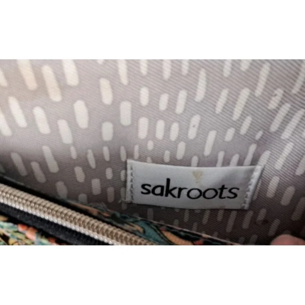 Sakroots Multicolor Bi-Fold Wallet Elephant Card/ID Holders